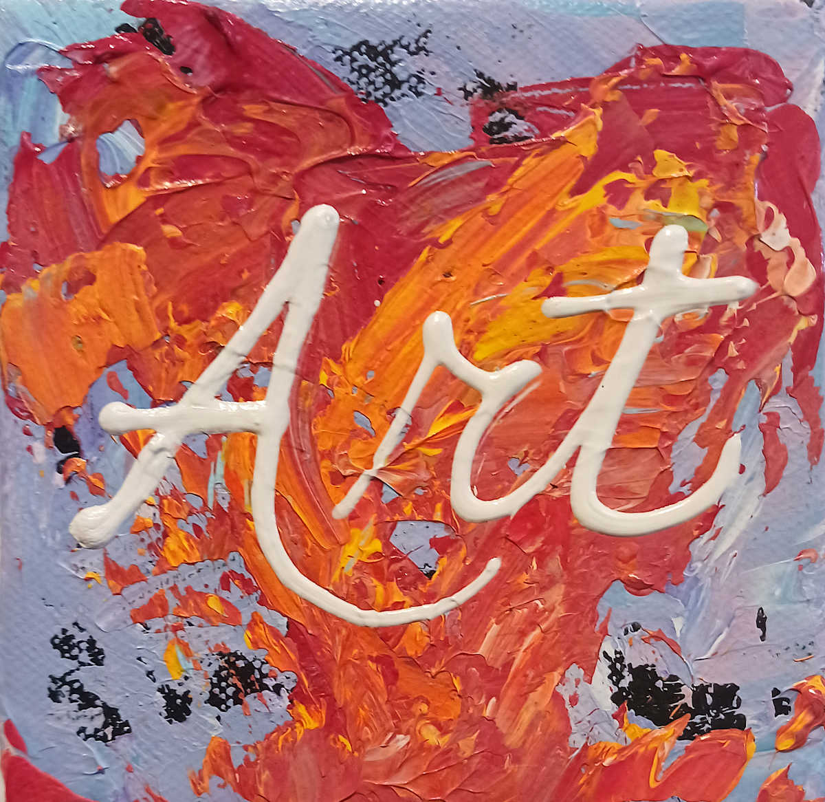 Itty Bitty Art Heart by Ronda Richley 