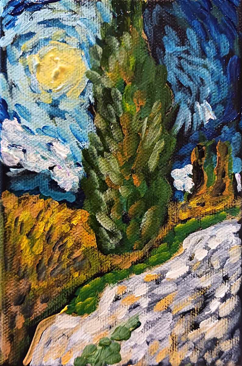 Mini Cypress by Ronda Richley 