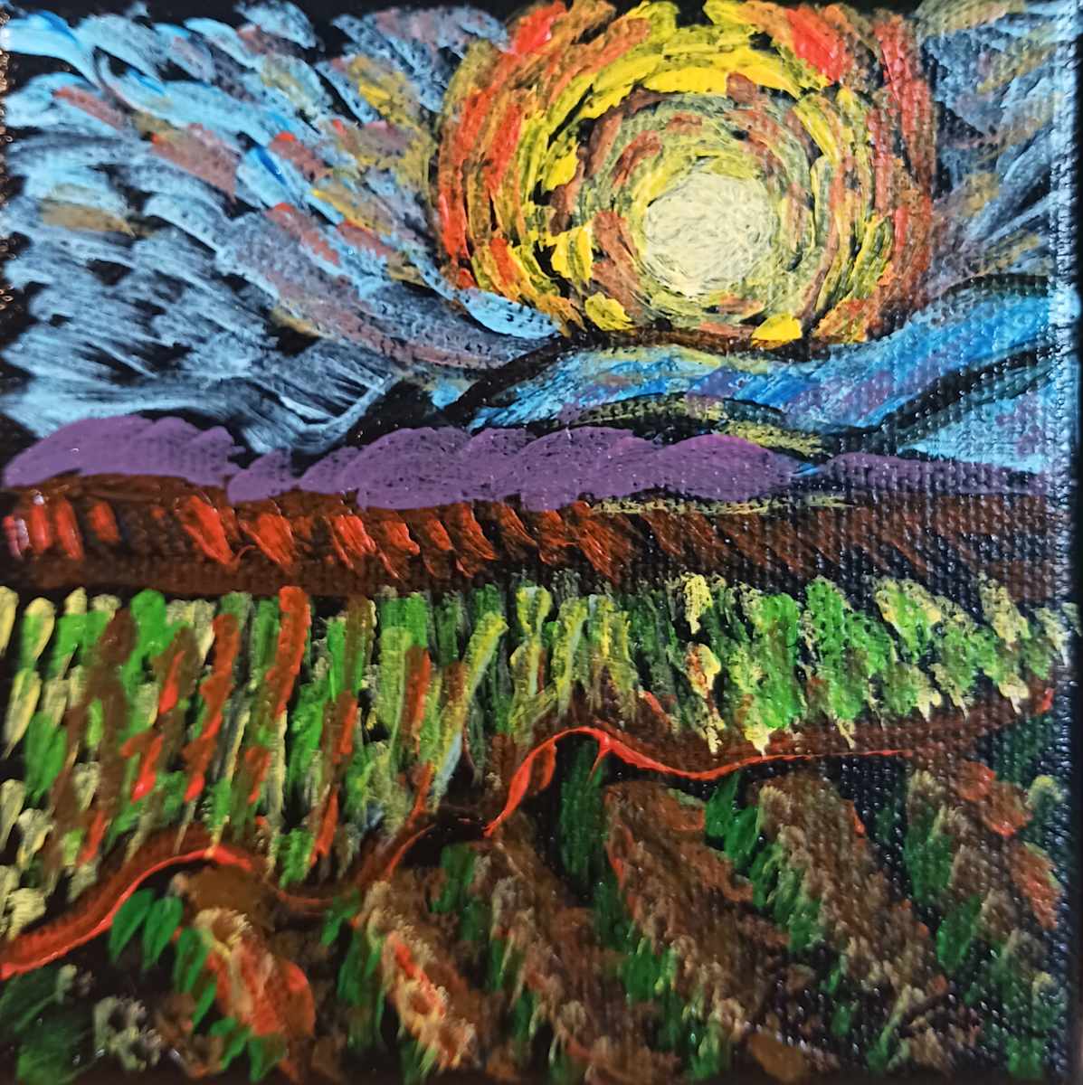 Mini Landscape #1 by Ronda Richley 