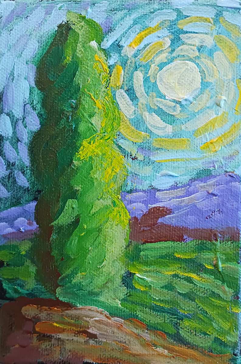 Mini Solo Cypress by Ronda Richley 