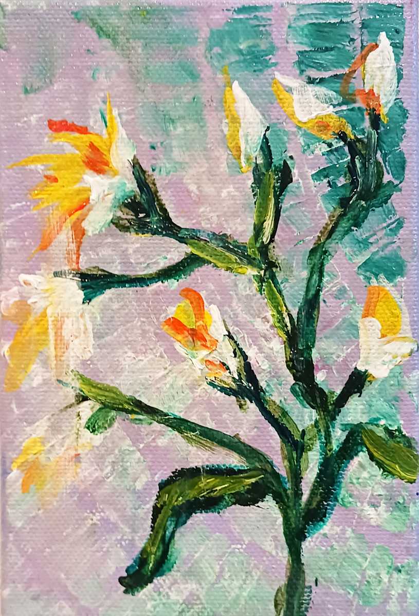 Tiny Flower Stems by Ronda Richley, Image 1.