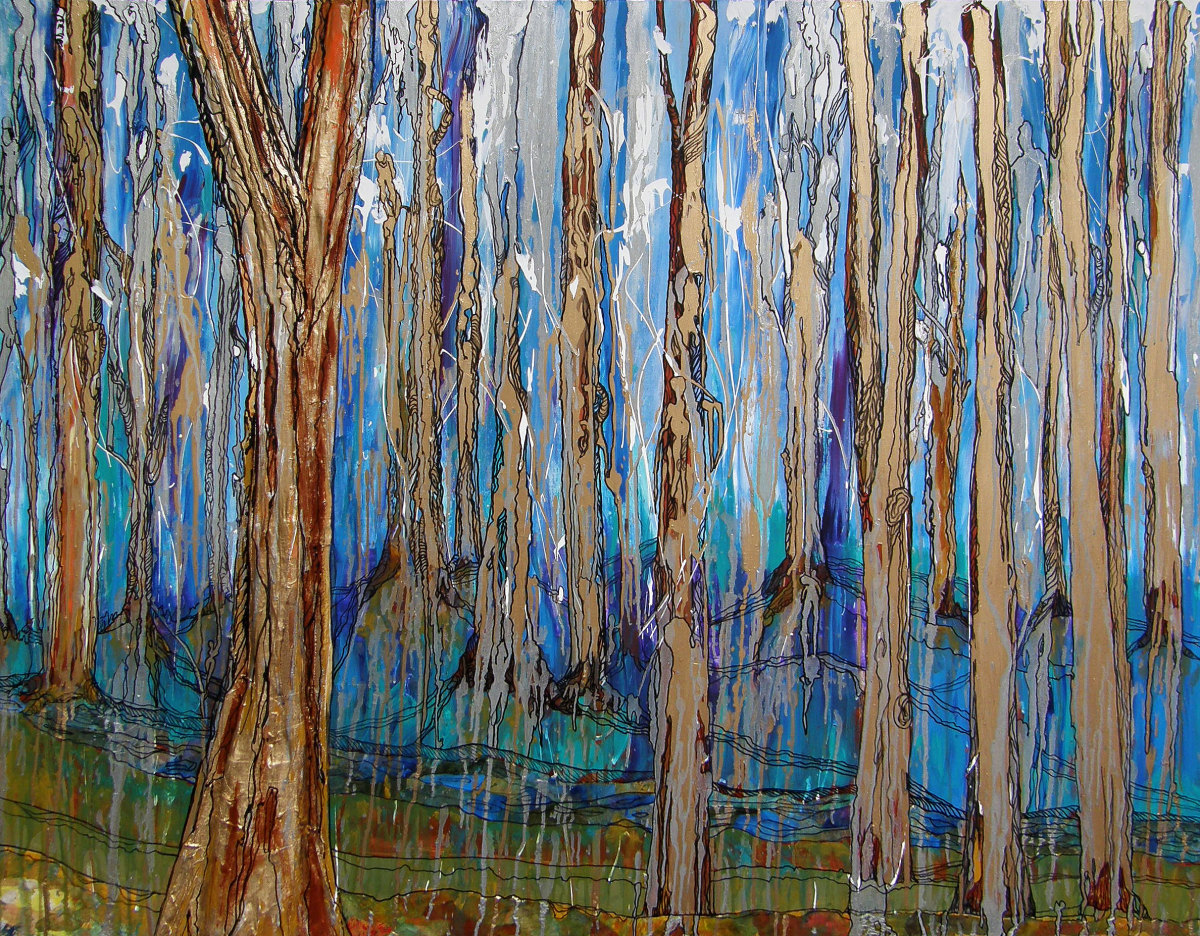 Can't See the Figures for the Trees by Ronda Richley 
