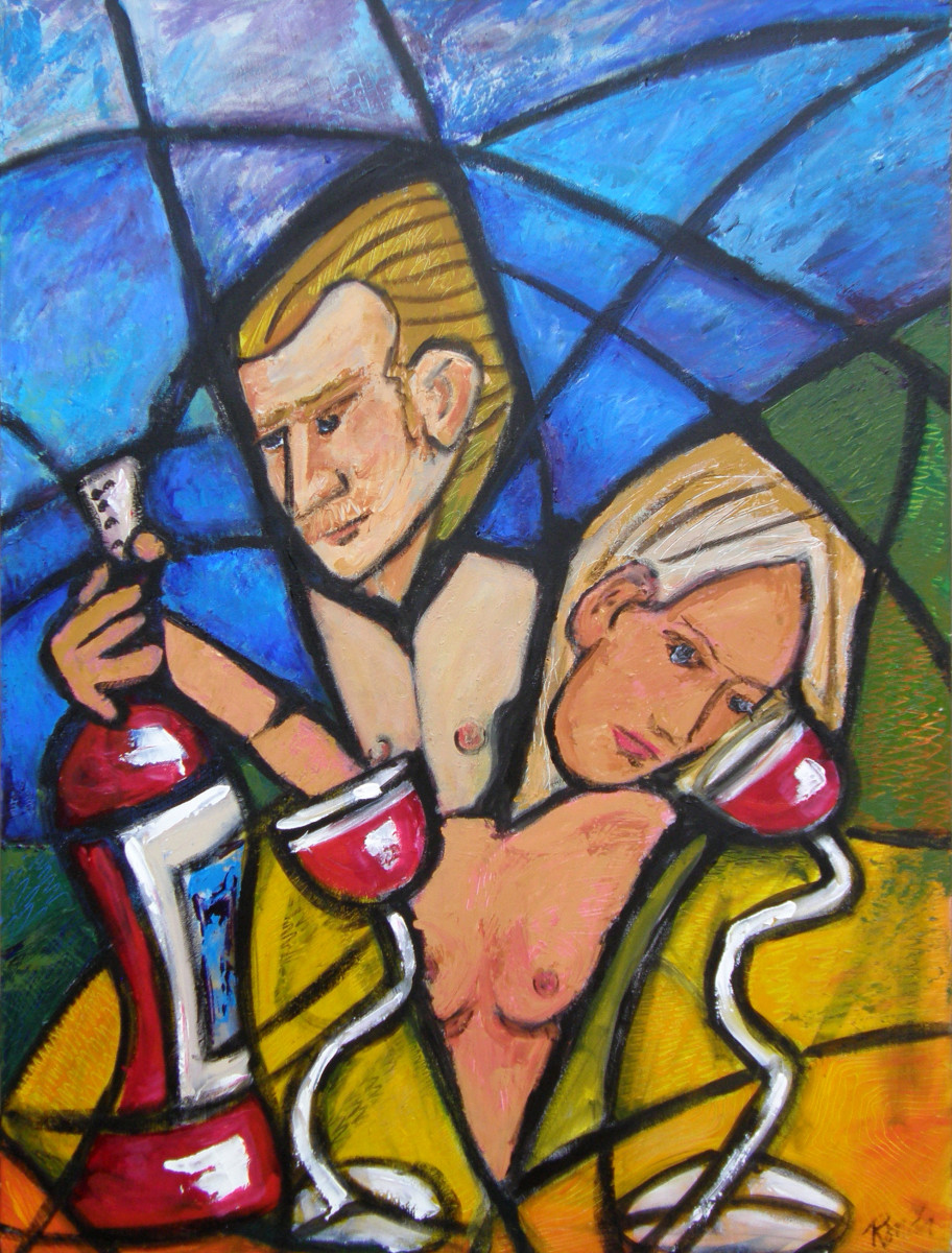 The Effects of Red Wine by Ronda Richley 