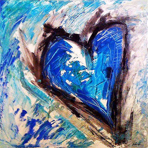 Blue Heart by Ronda Richley 