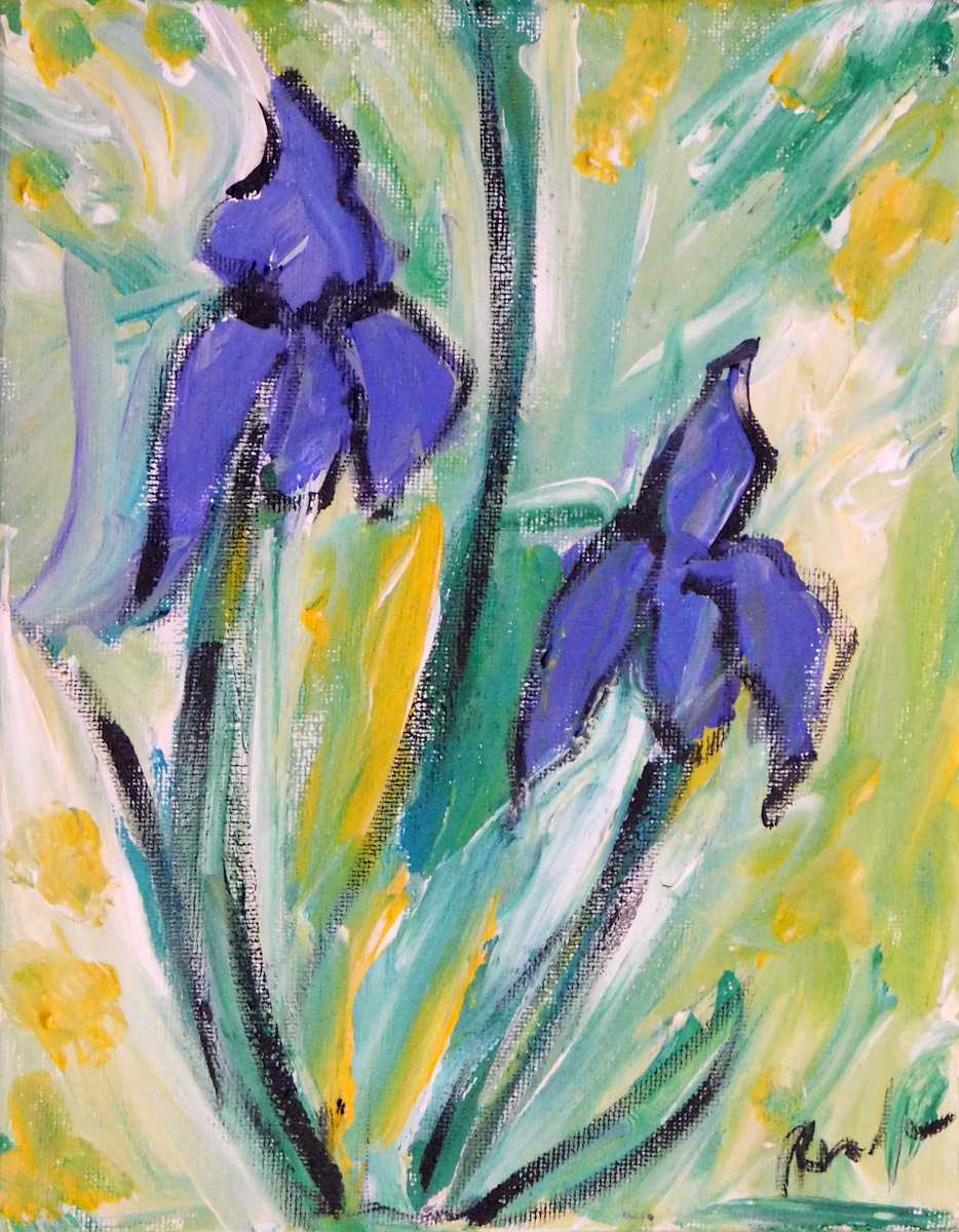 Iris Study 2 by Ronda Richley 