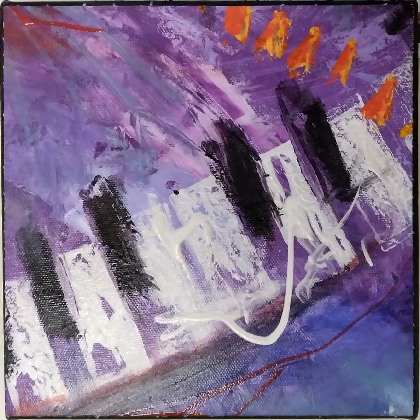 Purple Haze 1 by Ronda Richley 