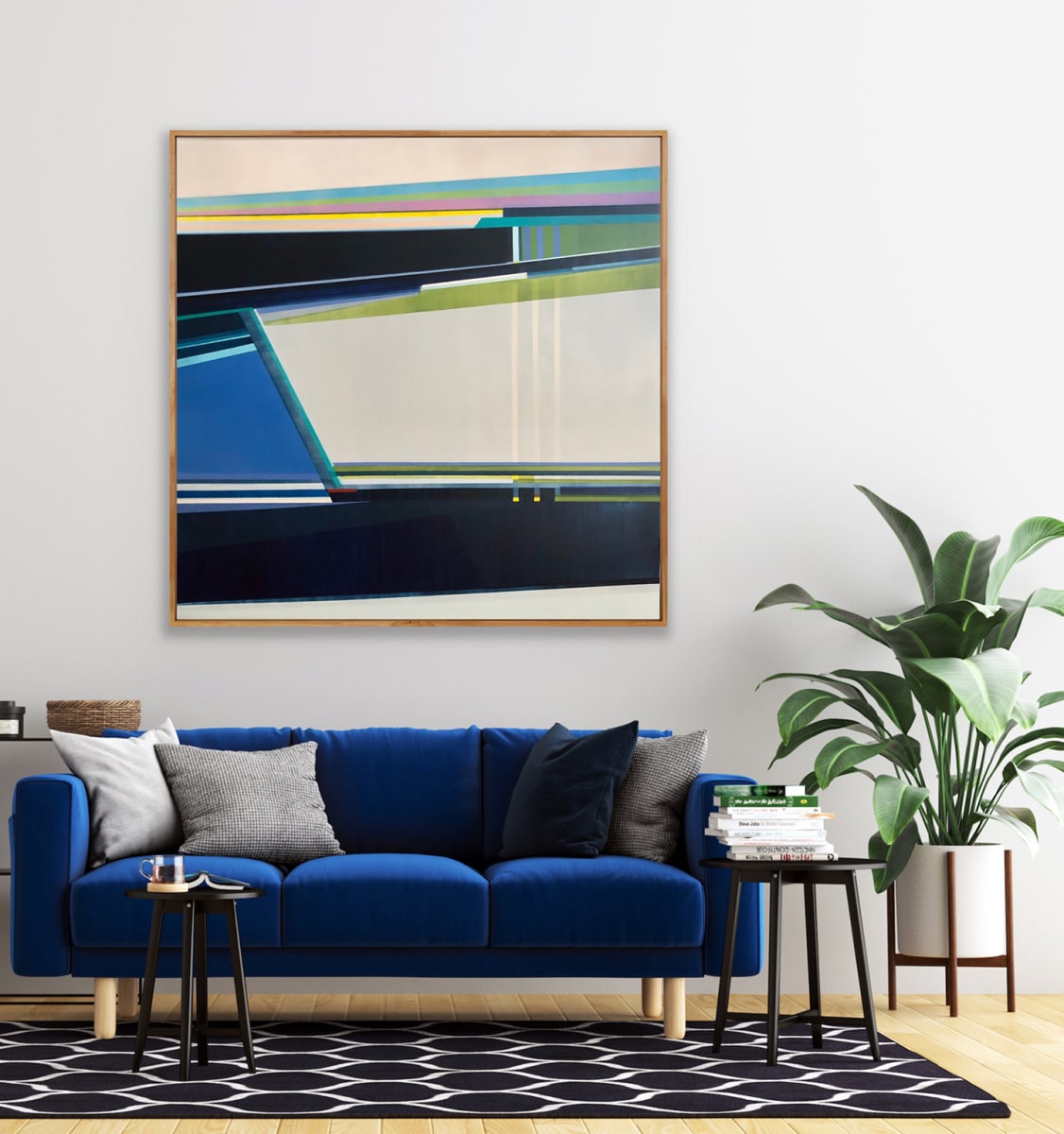 Beach by Shilo Ratner  Image: Beach, 60" x 60", Acrylic Paint on Canvas
