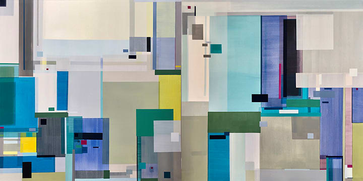 Joy in Being by Shilo Ratner  Image: Joy in Being, 48" x 96"