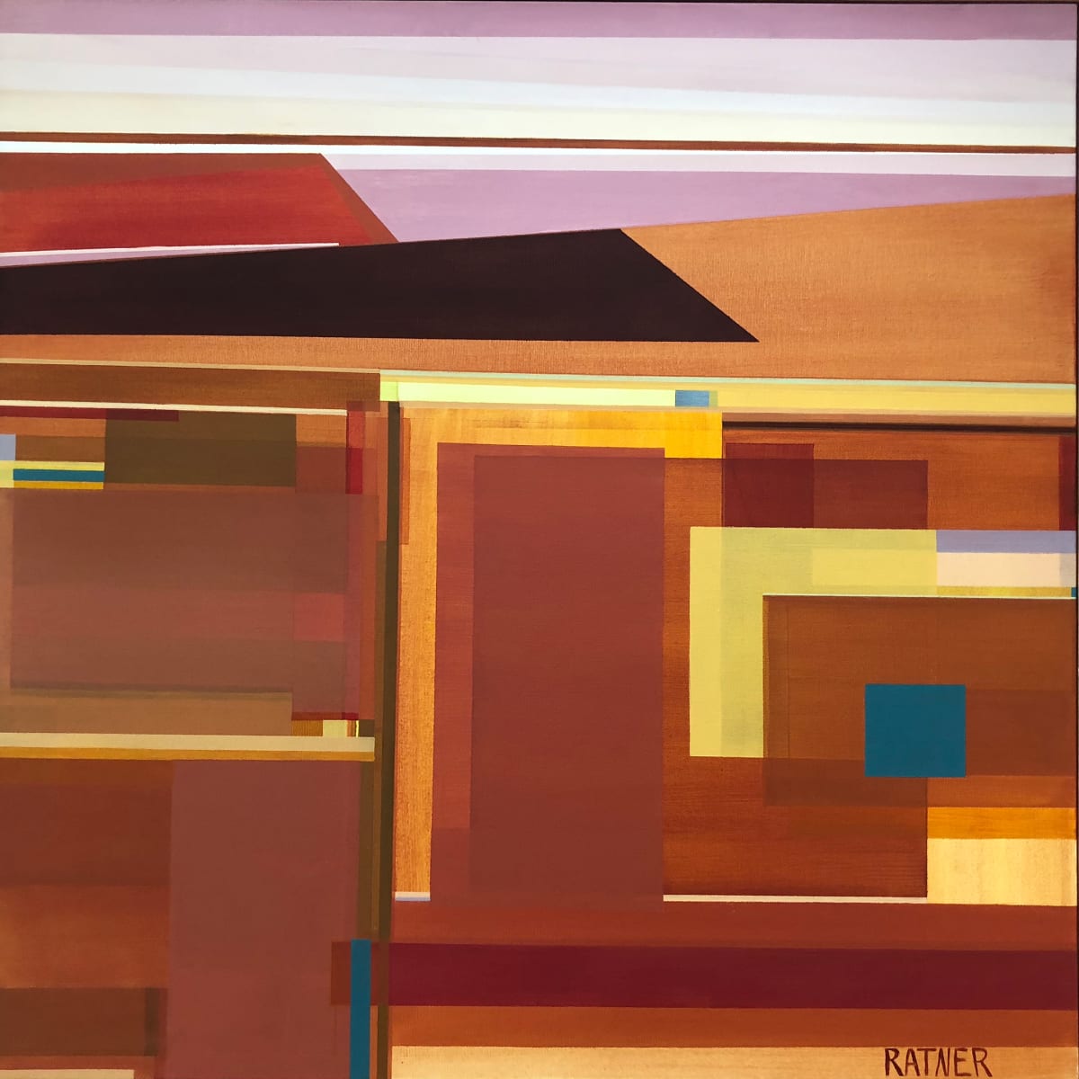 Place of Compassion by Shilo Ratner  Image: Place of Compassion, 36" x 36", Acrylic on Canvas