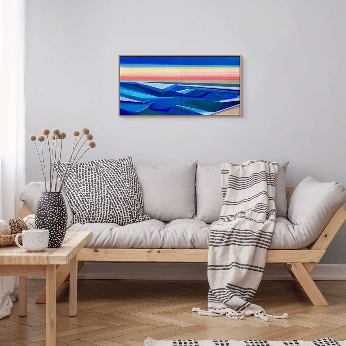 Rise by Shilo Ratner  Image: Rise, 20" x 40", Acrylic on Canvas