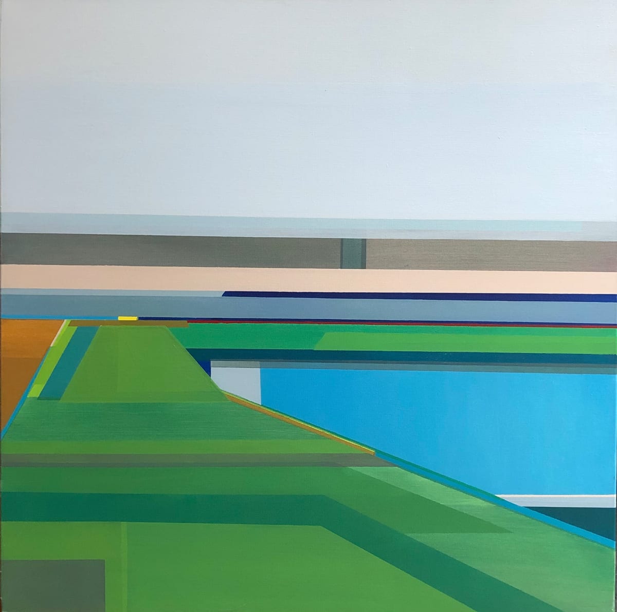 When the fog lifts by Shilo Ratner  Image: When the fog lifts, 30" x 30"