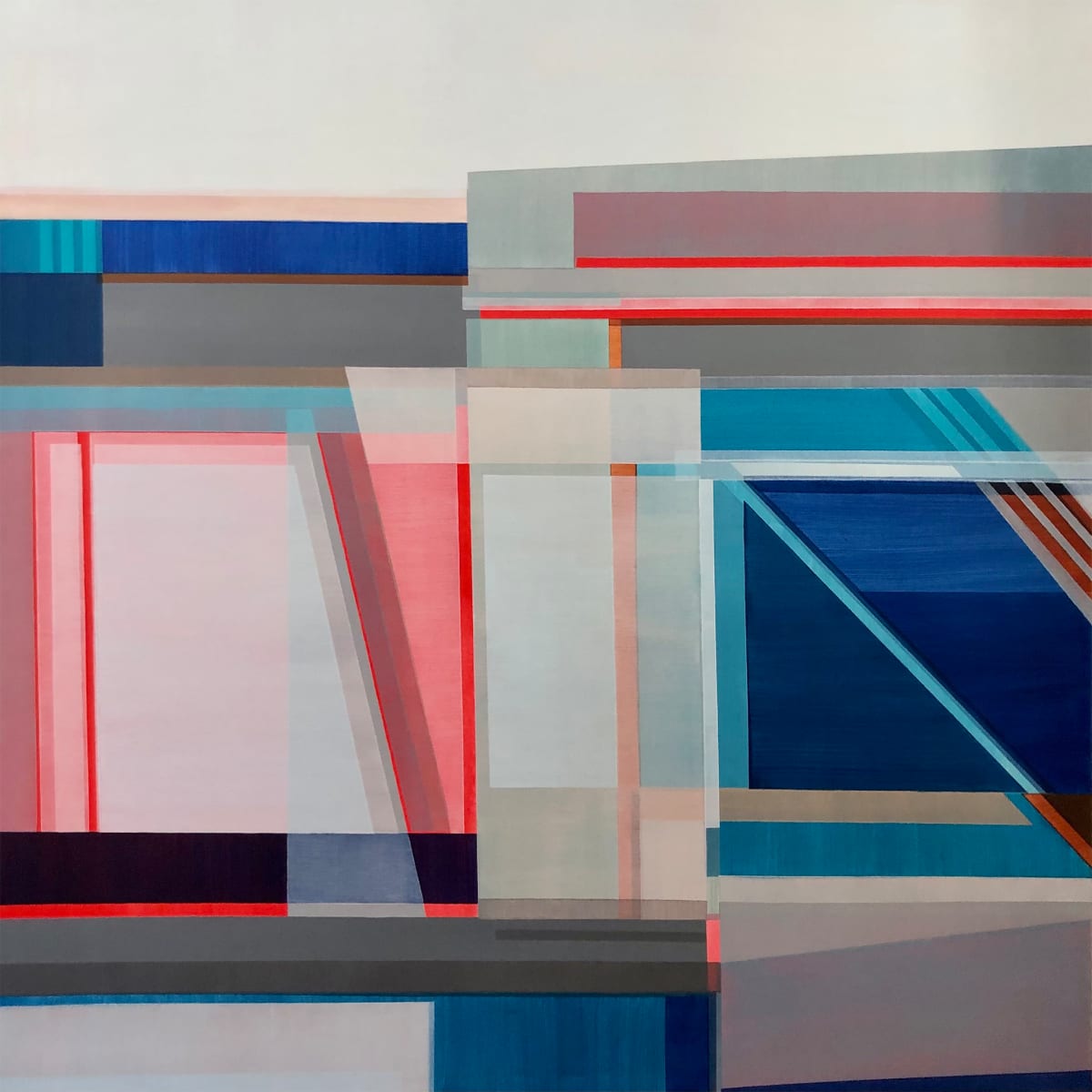 Avenue by Shilo Ratner  Image: Avenue, 60" x 60", Acrylic on Canvas
