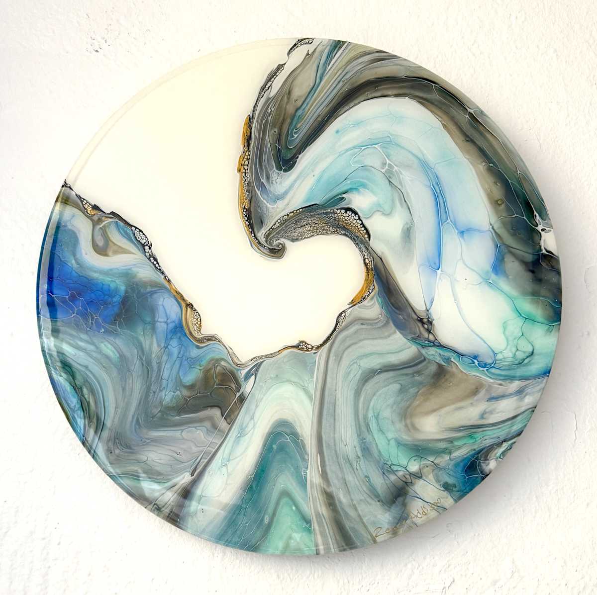 Crest Series Round by Renee Addison Wilmers, Image 1.