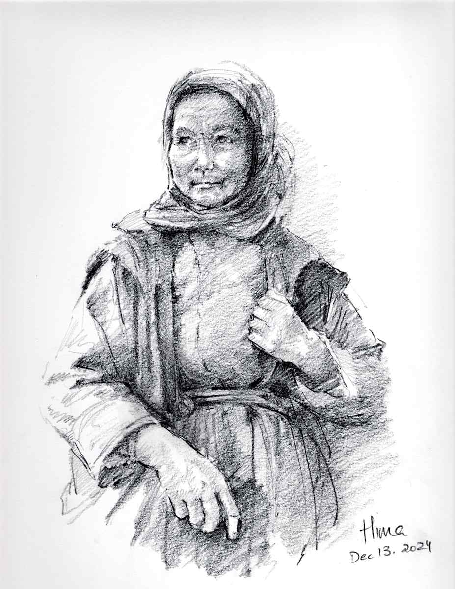 Ladakhi Lady by Hima  Jain, Image 1.