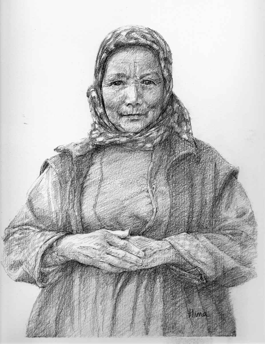 Lady from Ladakh by Hima  Jain, Image 1.