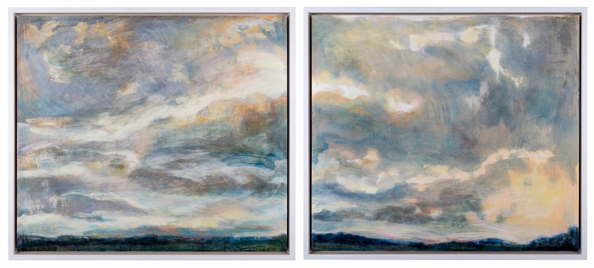 A Companionable Friendship (Diptych) by Alex McIntyre 