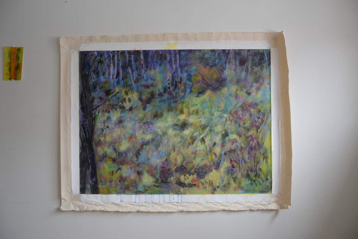Forest Hillside by Barbara Ballachey, Image 1.