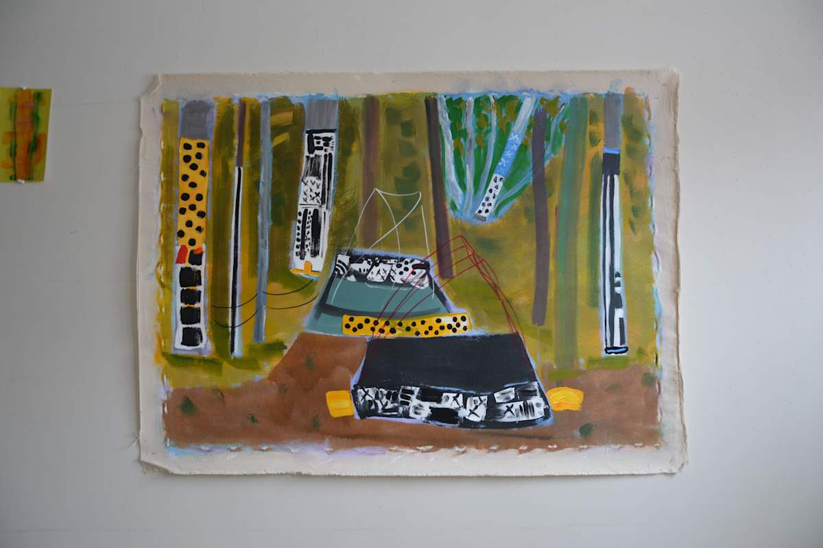 Clay's Trees by Barbara Ballachey, Image 4.