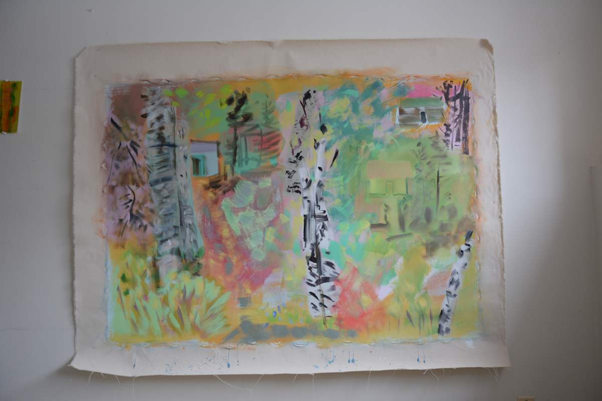 Hidden Cottages by Barbara Ballachey, Image 1.