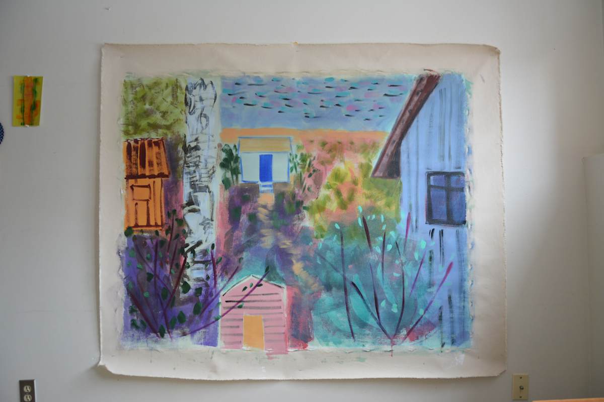 Blue Door by Barbara Ballachey, Image 1.