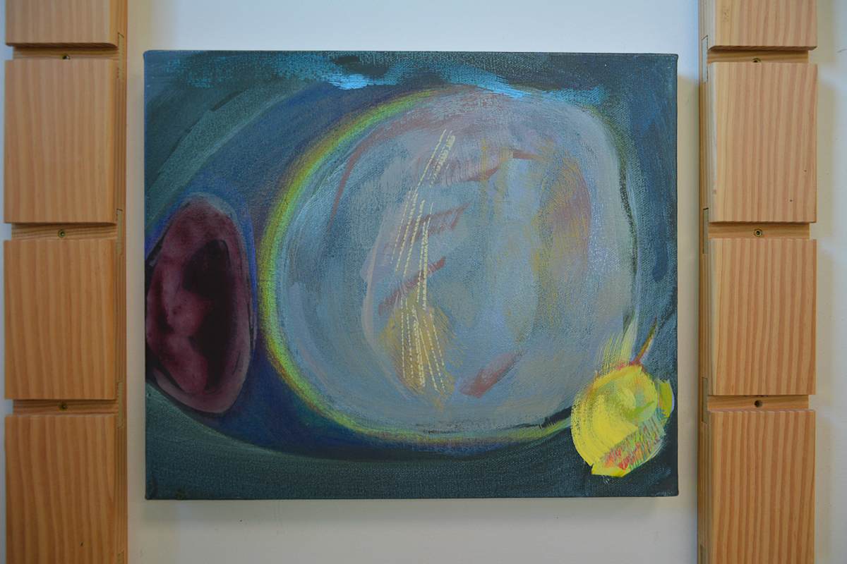 Yellow Leaf by Barbara Ballachey, Image 1.