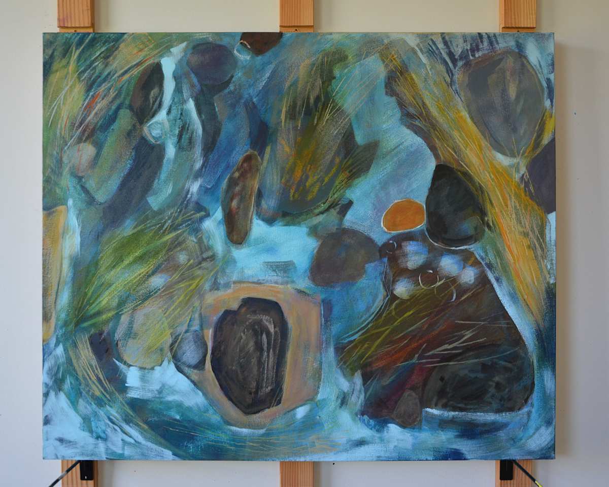 Ice+Rocks by Barbara Ballachey, Image 1.