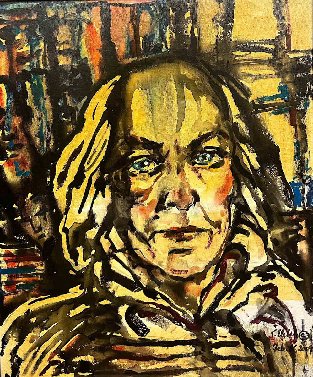 66 “Self Portrait” by G. Eleish, Image 1.