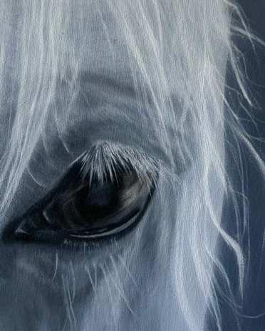 Monochromatic Horse by Letitia Uyak, Image 1.