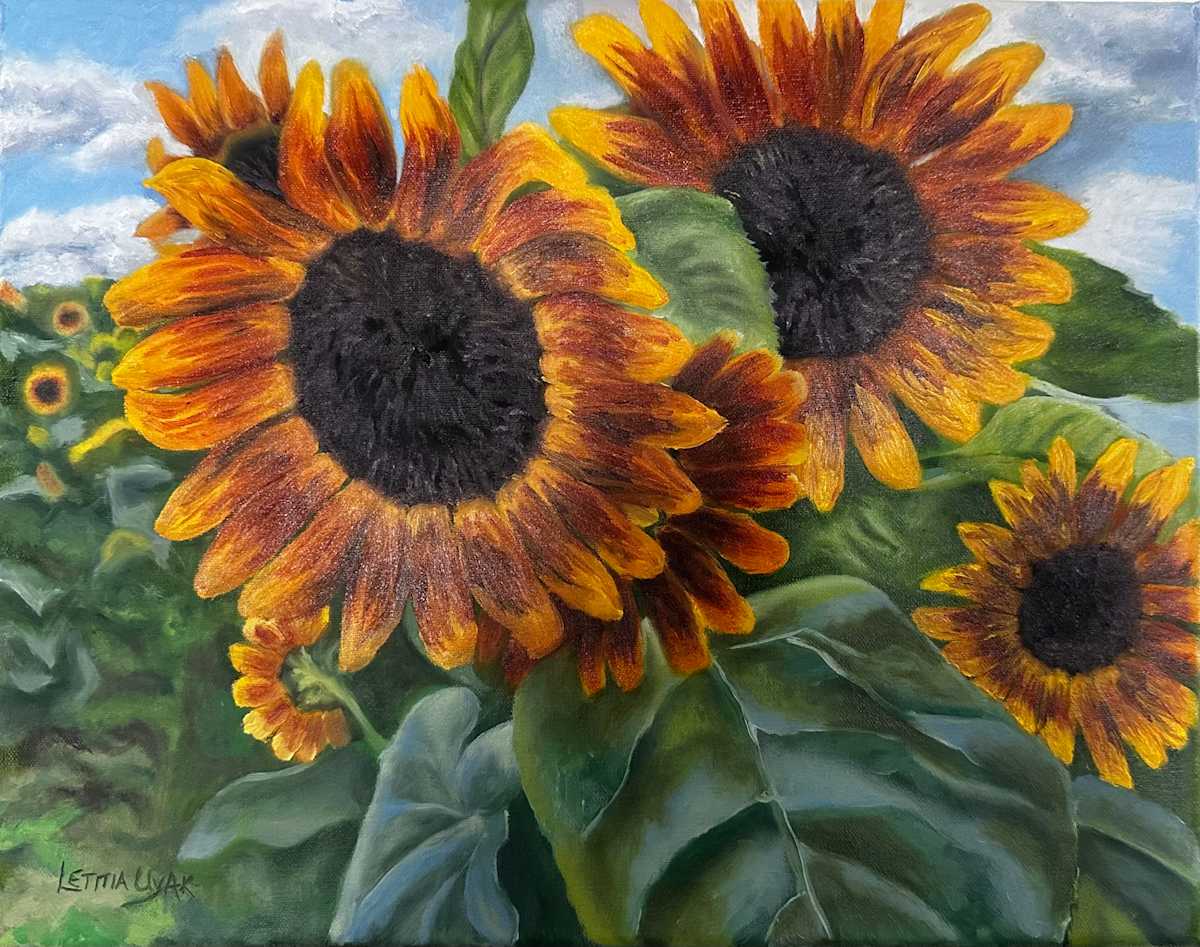 Sunflowers by Letitia Uyak, Image 1.