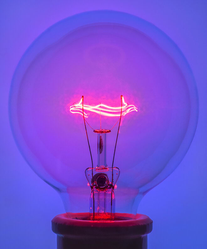 Light Bulb 1 by Amanda Means 