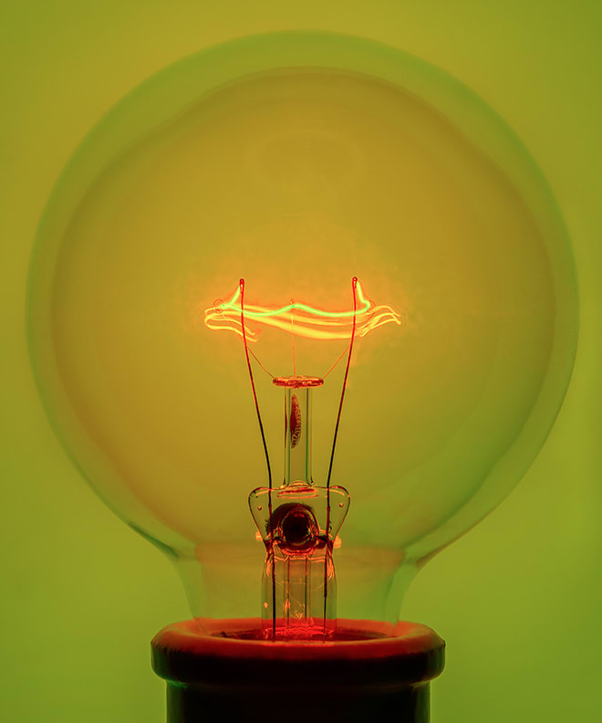 Light Bulb 2 by Amanda Means 