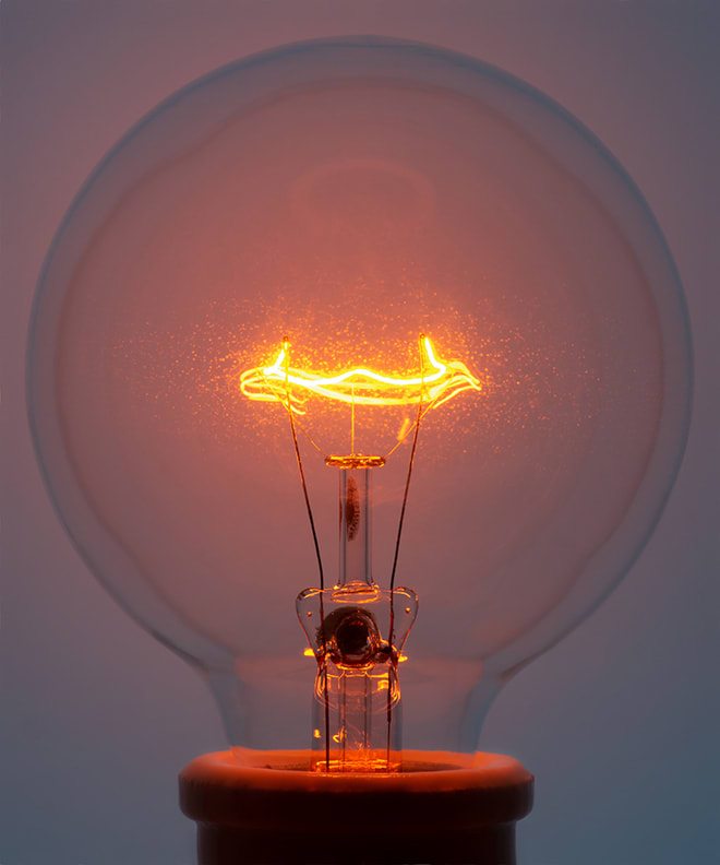 Light Bulb 4 by Amanda Means 