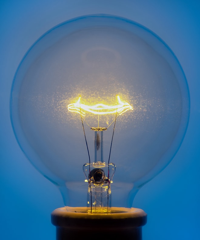 Light Bulb 1 by Amanda Means 