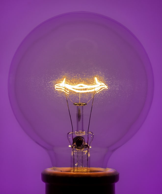 Light Bulb 3 by Amanda Means 