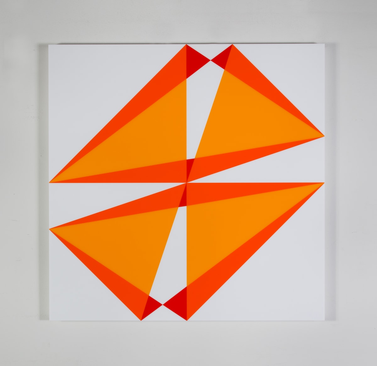 Composition in 2016 Yellow, 2119 Orange, 2662 Red and 7508M White by Brian Zink 