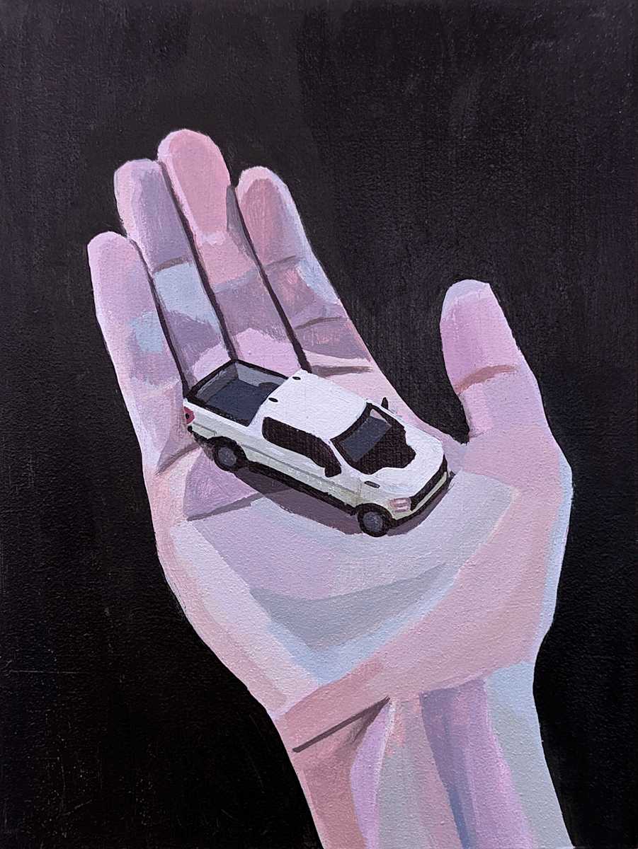 Little Truck Painting by Tim McCool 