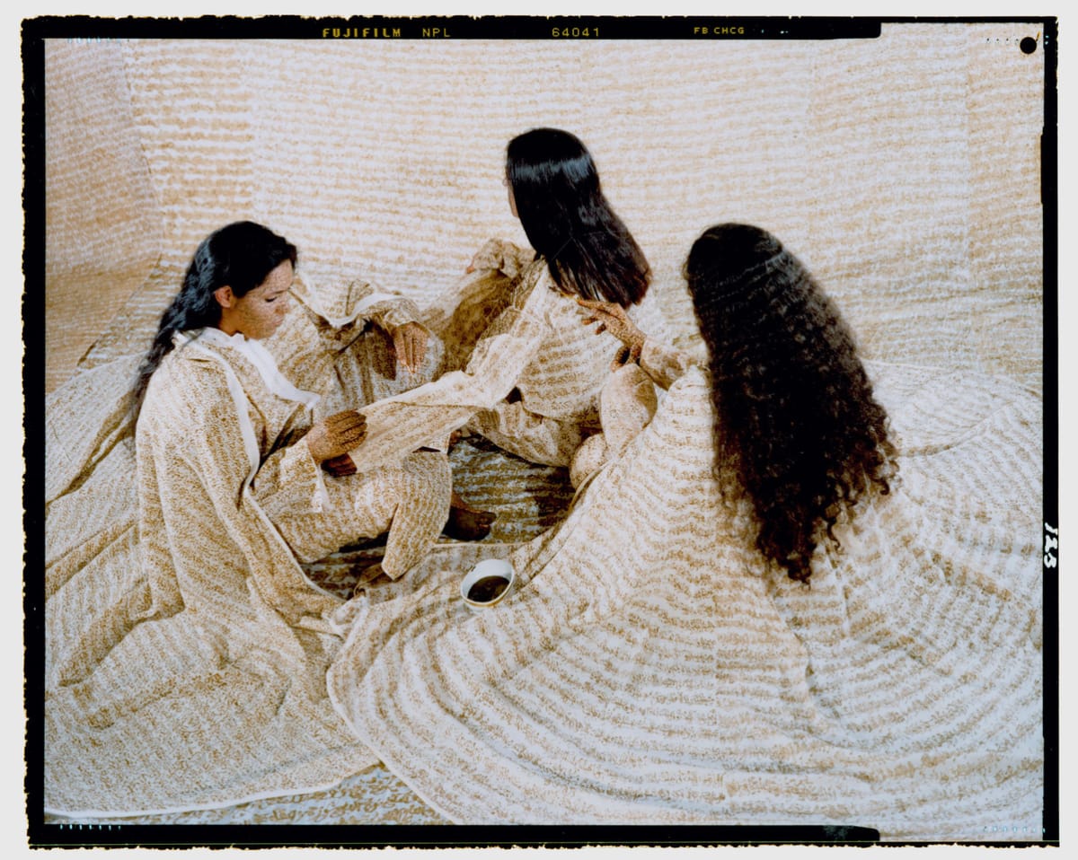 Converging Territories #11 by Lalla Essaydi , Image 1.