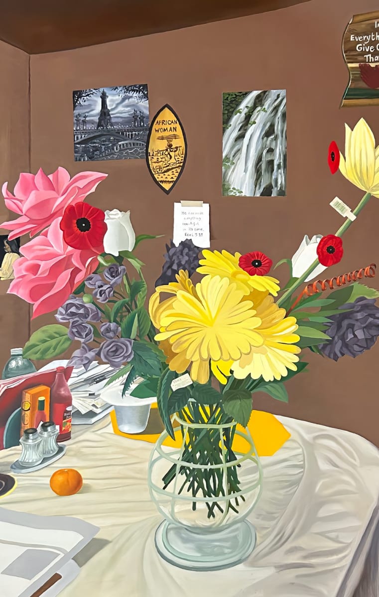 Poppies at Grandma’s House by Shantel Miller 