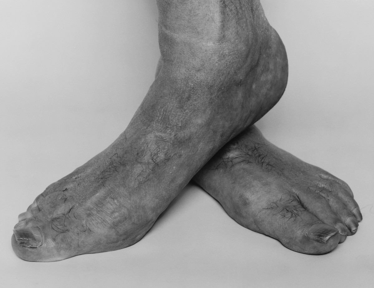 Feet Crossed (SP 3 85) by John Coplans 