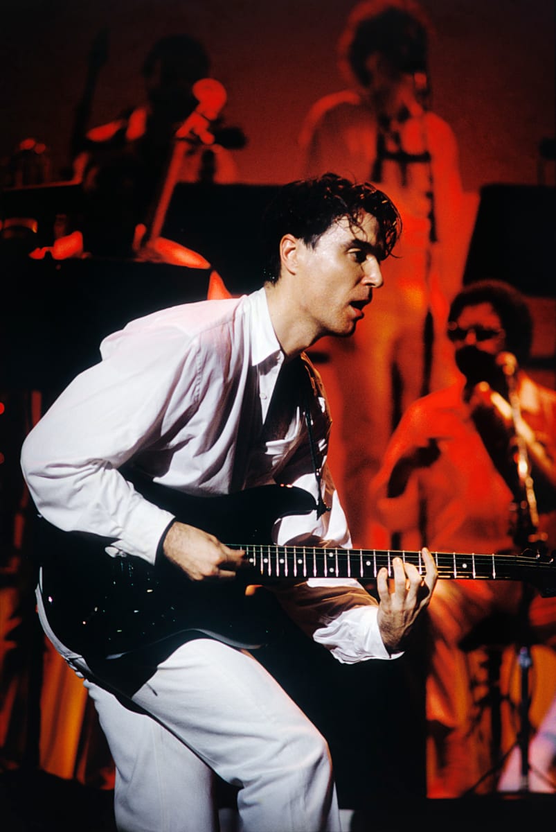 Talking Heads #5 , Los Angeles, California, 1987 by Michael Grecco 