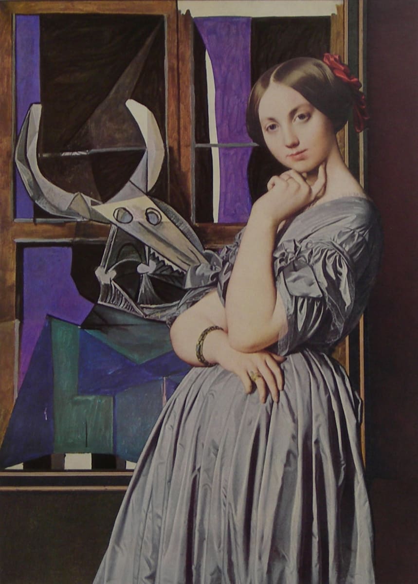 Woman and Skull by John O'Reilly 