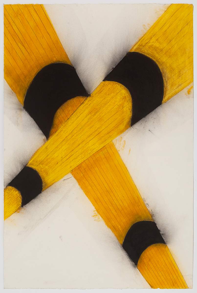 Caution 8 (Framed) by Nan Tull 