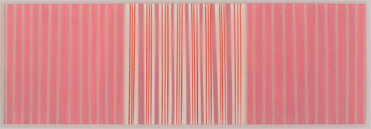 Long Red Stripe (Framed) by Nan Tull, Image 13.