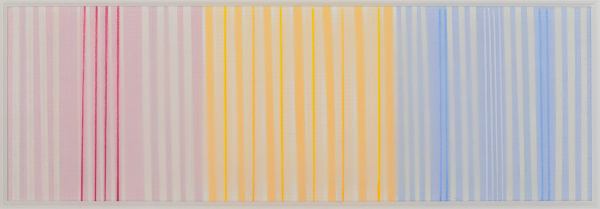 Long Primary Stripe (Framed) by Nan Tull, Image 11.