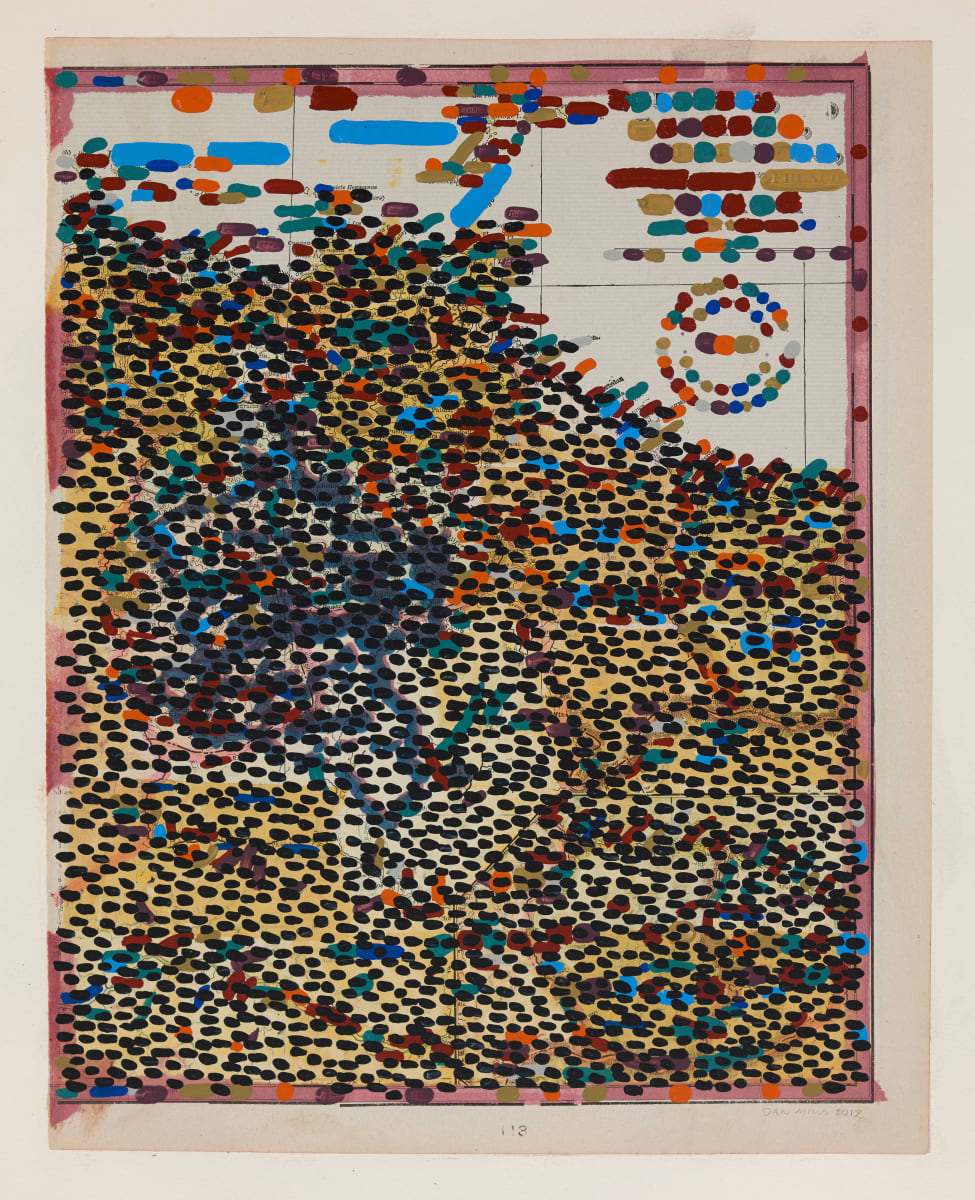 Amazon Region (with the estimated number of indigenous nations and tribes at European contact marked with black) by Dan Mills 