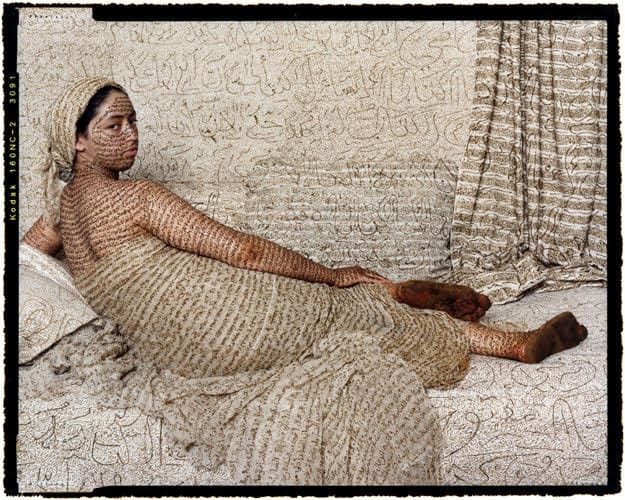 Les Femmes du Maroc: Grande Odalisque 2 by Lalla Essaydi  