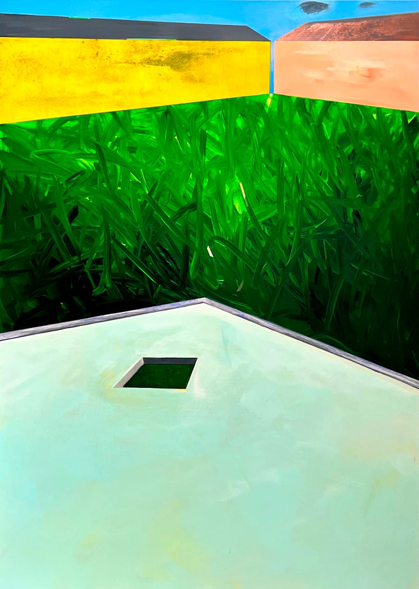 Jump into the Green by Katrin Roth, Image 1.