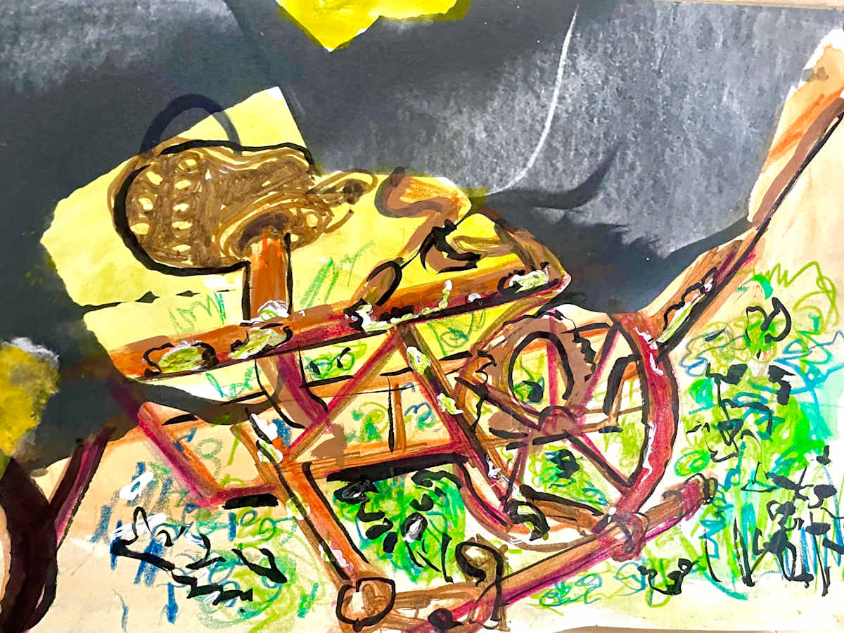 Flanders Plough With Shadow by Susan Schapira, Image 1.