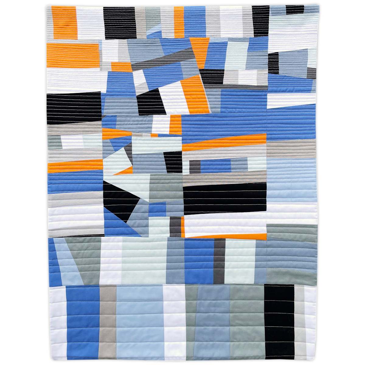 Penguin Improv Quilting Study by Ben Millett, Image 1.