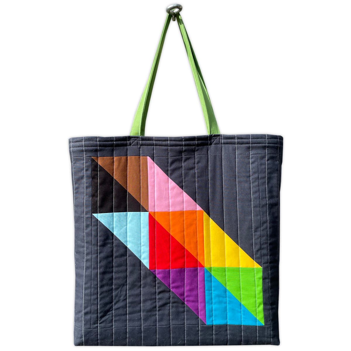 Spare Block Quilted Tote by Ben Millett, Image 1.